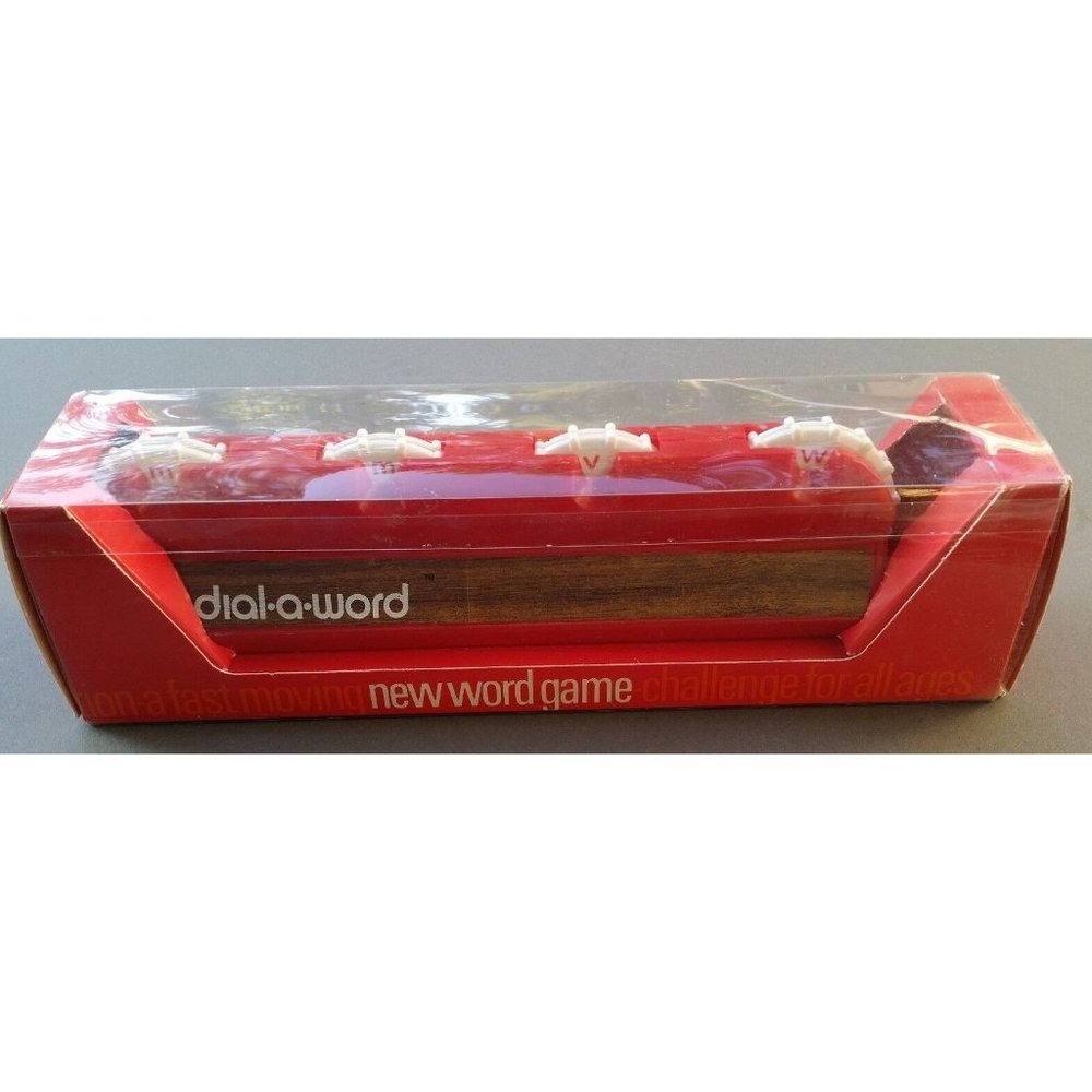 Dial-A-Word Game Spelling Toy Vintage
